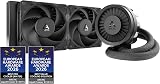 ARCTIC Liquid Freezer III Pro 240 - Dissipatore AIO per CPU, 2 x 120 mm Raffreddamento a Liquido, Radiatore da 38 mm, Pompa PWM, Ventola VRM, AM5/AM4, Intel LGA1851/1700 Telaio di Contatto - Nero - 1