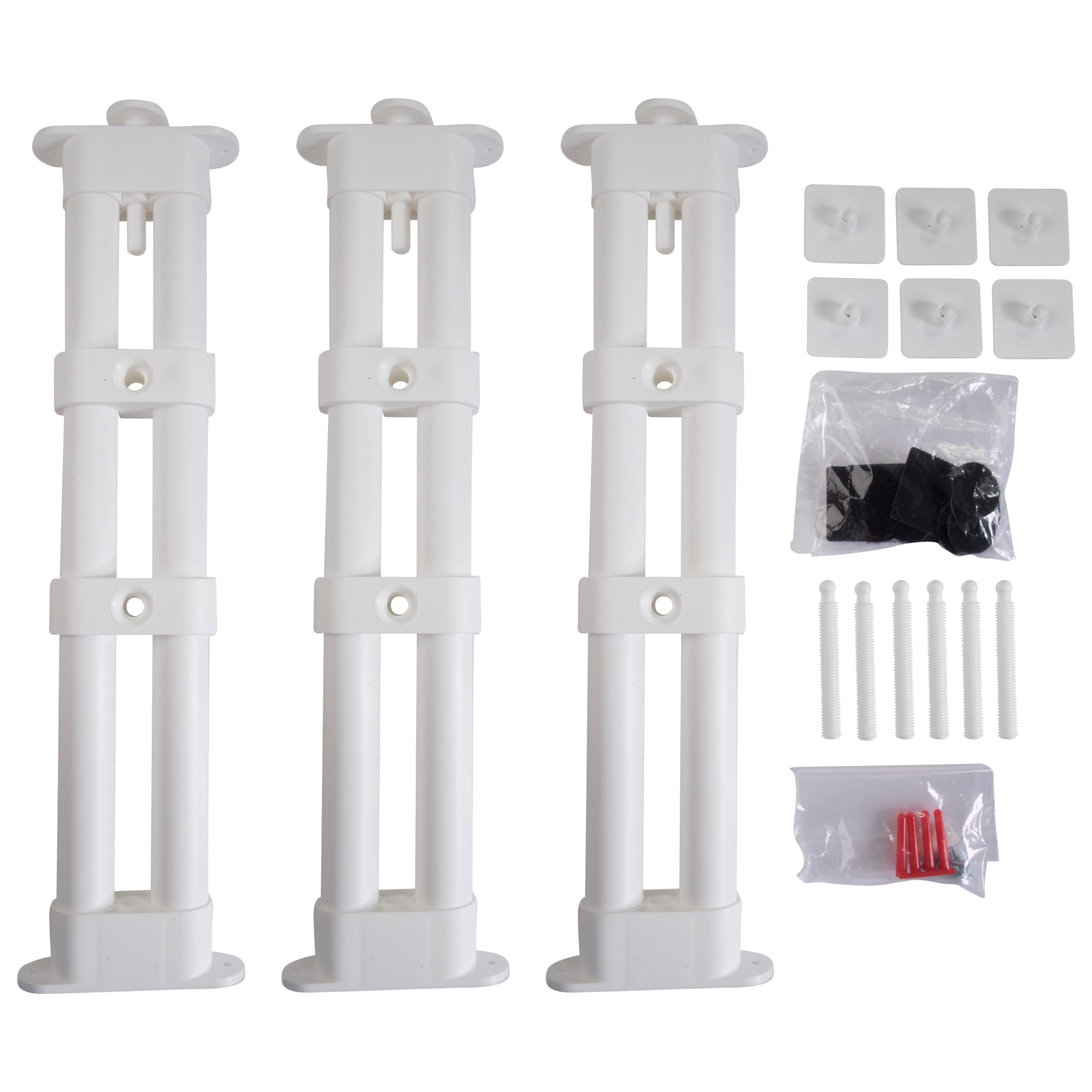 Unipanel Bath Panel Fixing 3 Pack - Universal Fit for All Bath Panels & Heights, Easy Installation for Securing Bath Side Panels in Any Bathroom