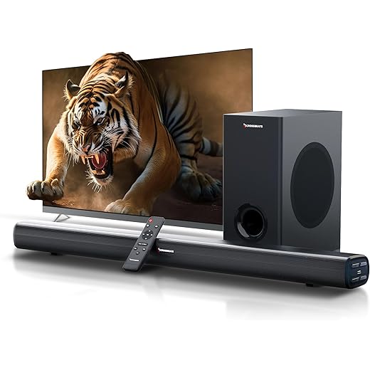 CrossBeats Blaze B600 Max 21 Home Theatre 325W Sound bar fo