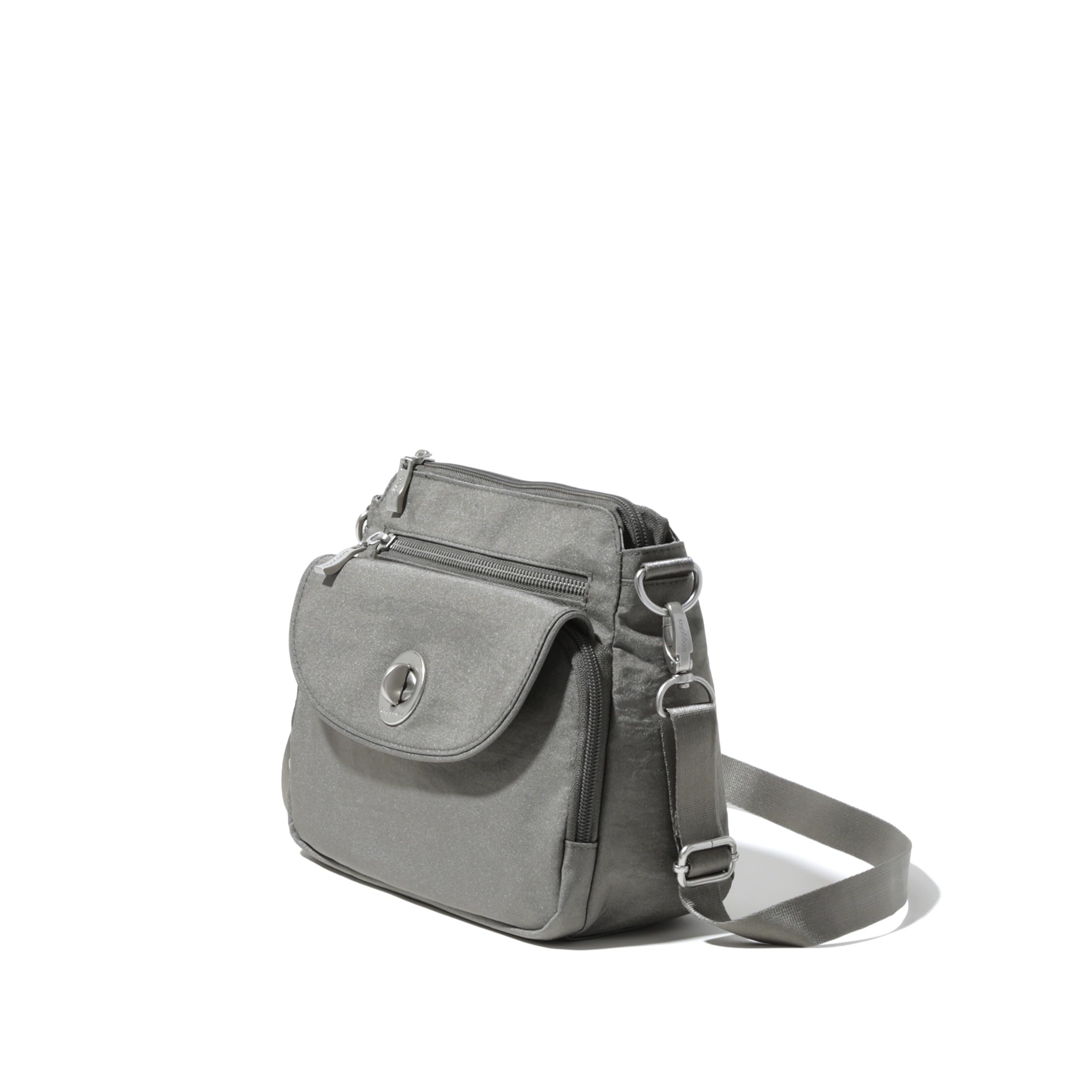 Baggallini Calais Crossbody Bags For Women 10x7 Lightweight Water-Resistant Travel Purse, RFID Protection & Interior Organization, Bolso Cruzado Mujer, Talla única