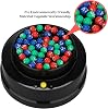 Lottery Roto Machine Electric Bingo Game Fortune Number Lottery Fair Clear 2 Color Balls 49 Pieces