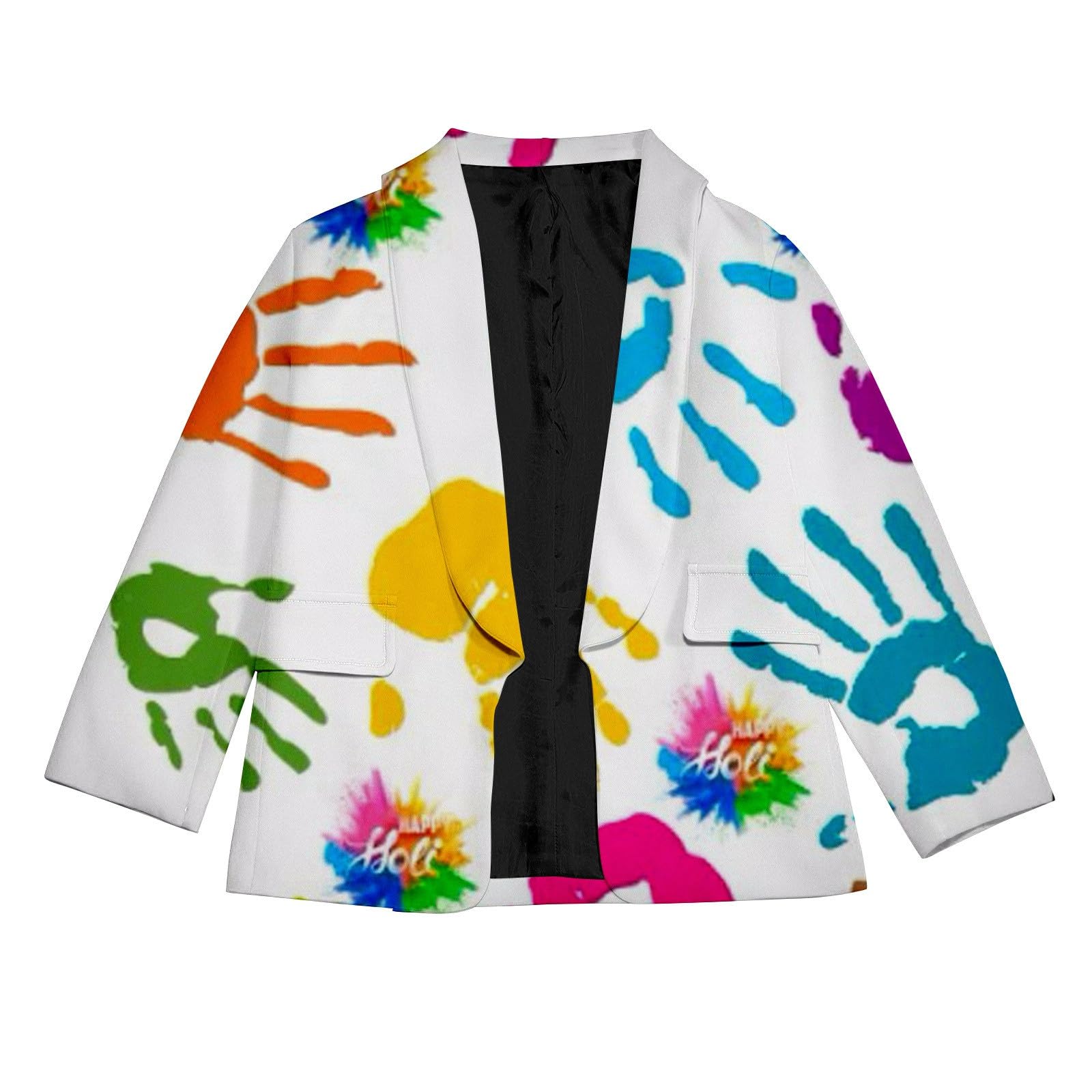 Veste de costume pour enfants garçons filles IColorful Sp Lashed Ink