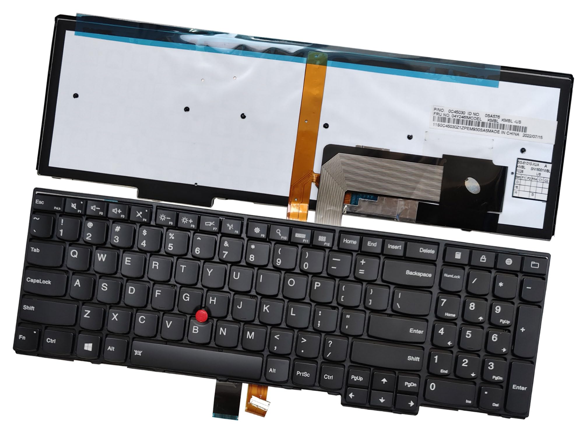 Amazon.com: Laptop US Keyboard Compatible for Lenovo ThinkPad E531