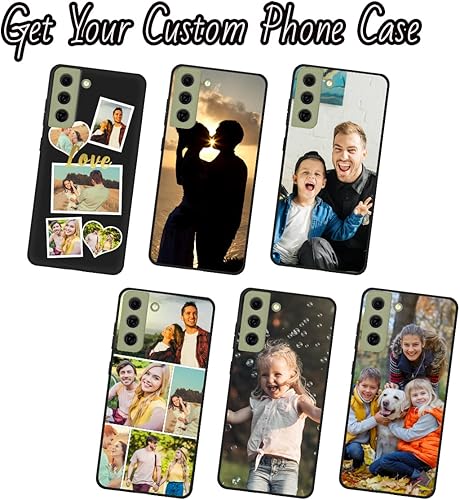 Miniatura 6 de Funda de teléfono personalizada para Samsung Galaxy S21 FE 5G (no compatible con Galaxy S20 FE), funda de TPU antiarañazos, funda protectora suave,