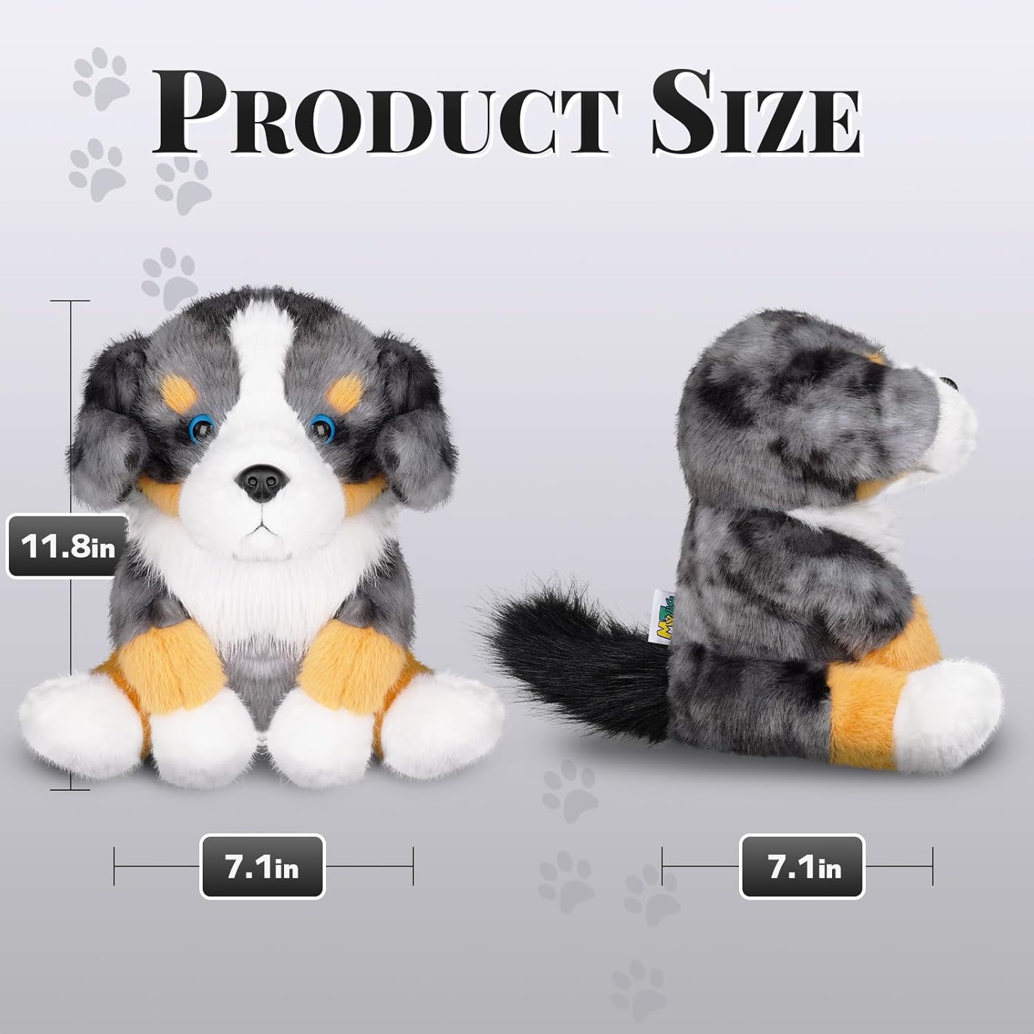 mytag Driver Headcover Dog Collection, Funny Stylish Golf Club Head Covers, Cute Plush Driver Head Cover