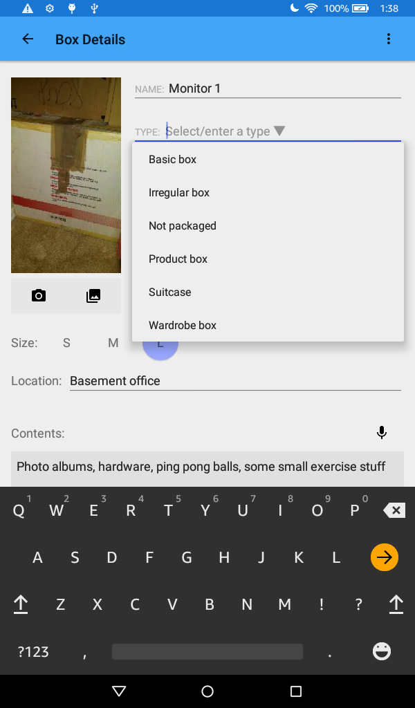 Moving Organizer Pro App on the Amazon Appstore