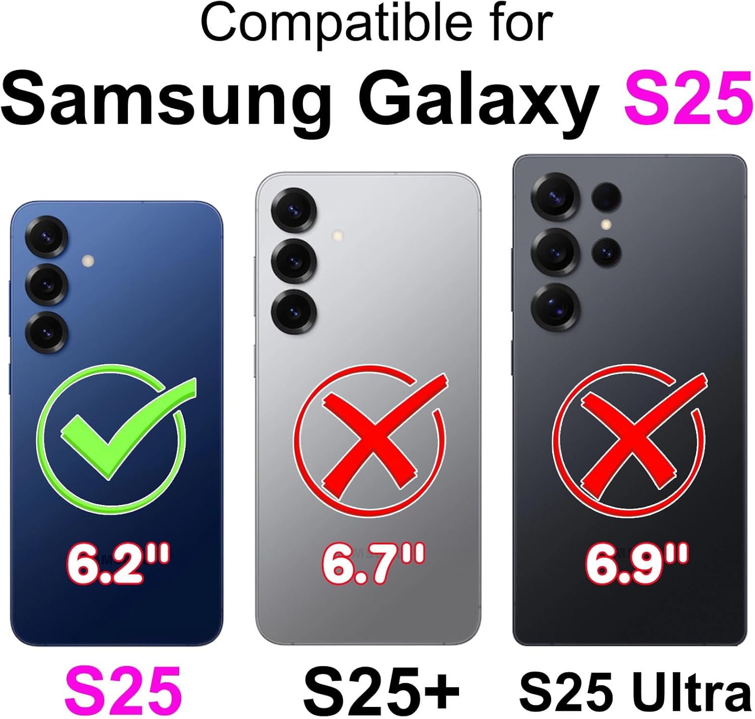 for Samsung Galaxy S25 Wallet case, Flip Folio Cover with Stand Feature for Women Men, PU Leather Phone Case Fit for Samsung Galaxy S25 6.2'' [Blue-Flower] - Image 2