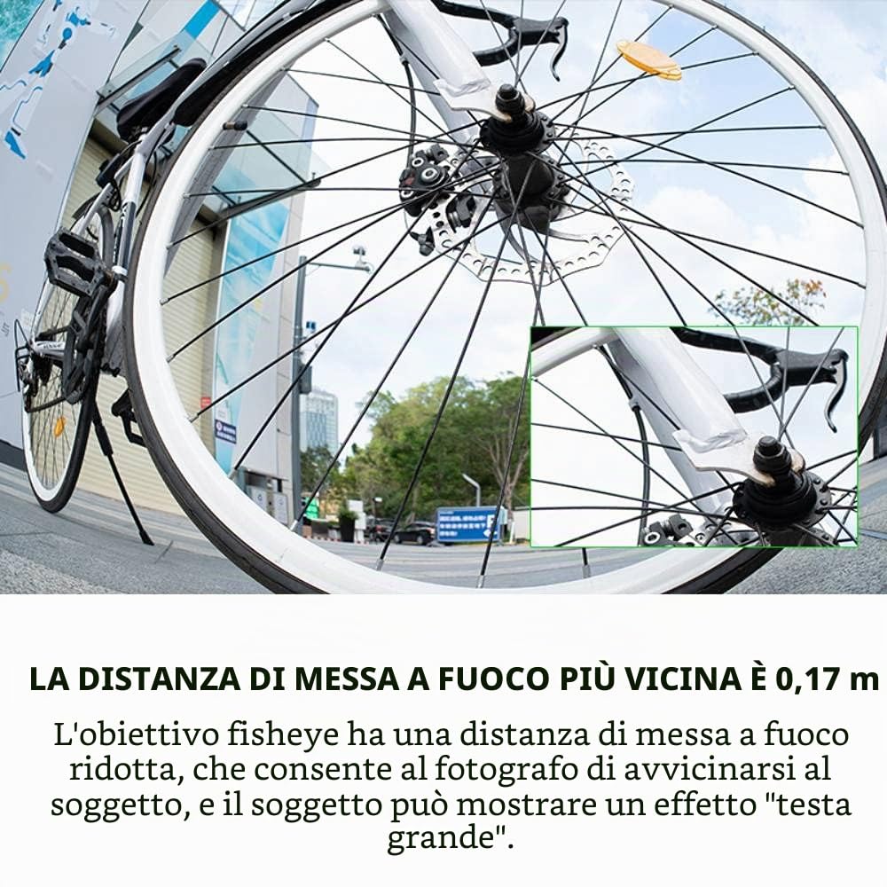 7artisans Obiettivo Fisheye ultra grandangolare da 10 mm F2.8 Full Frame 178 ° Messa a fuoco manuale per fotocamere Mirrorless A7/A7R/A7S/A7II/A7RII/A7SII/A9/A7RIII/A7III/A7RIV/A9II/A7SIII/A7C/A1