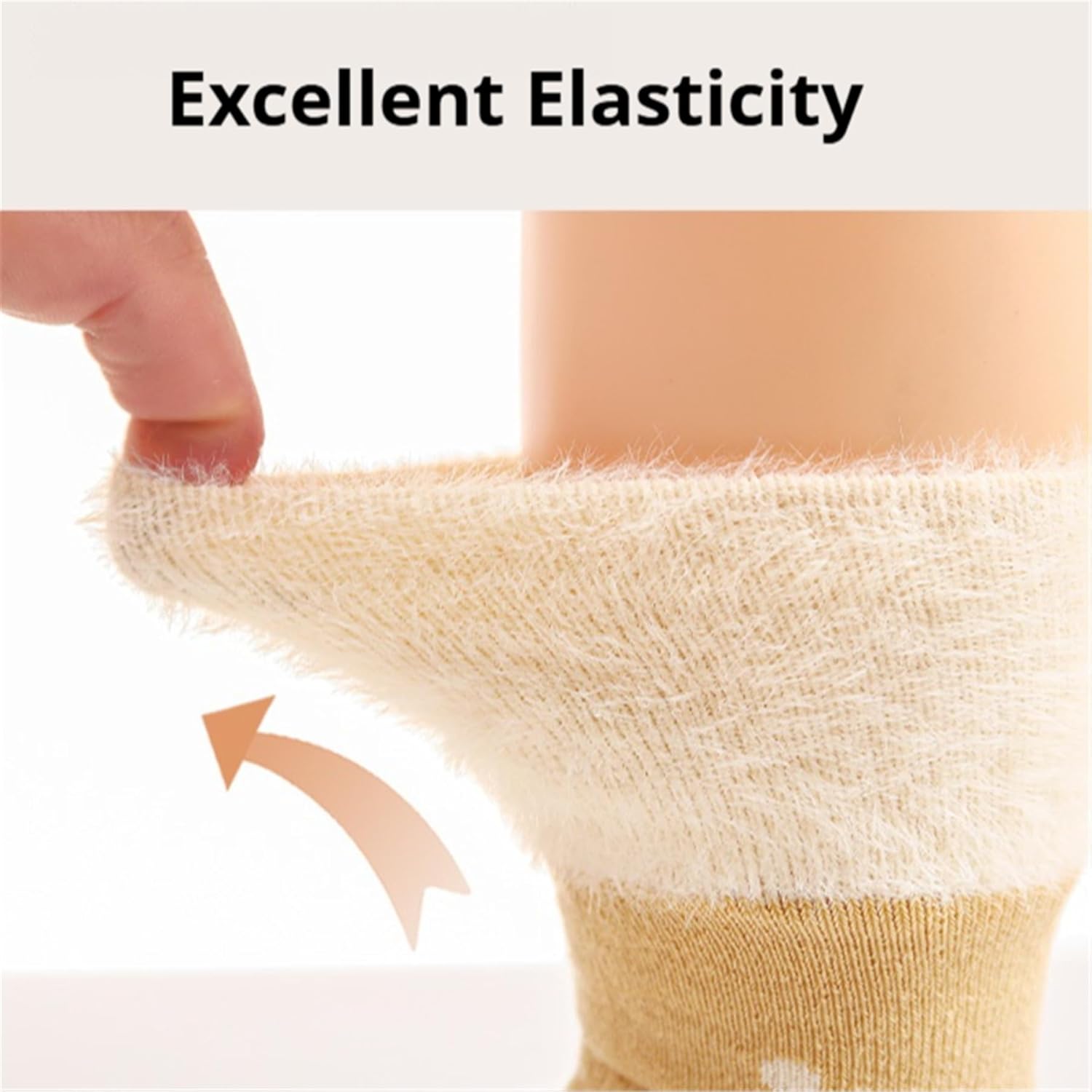 Baby Newborn Warm Thick Socks Toddler Winter Cozy Thermal Crew Cartoon Socks for Girls Boys Infant 5 Pairs - Image 2