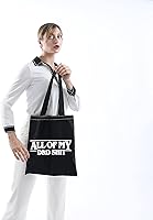 Vista 5 de GJTIM D Dragon - Bolsa para dados All Of My D D Stuff D D para accesorios (D SHIT TOTE)