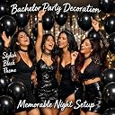 Propsicle Black Metallic Balloons for Teens Adults Birthday Decoration gallery image