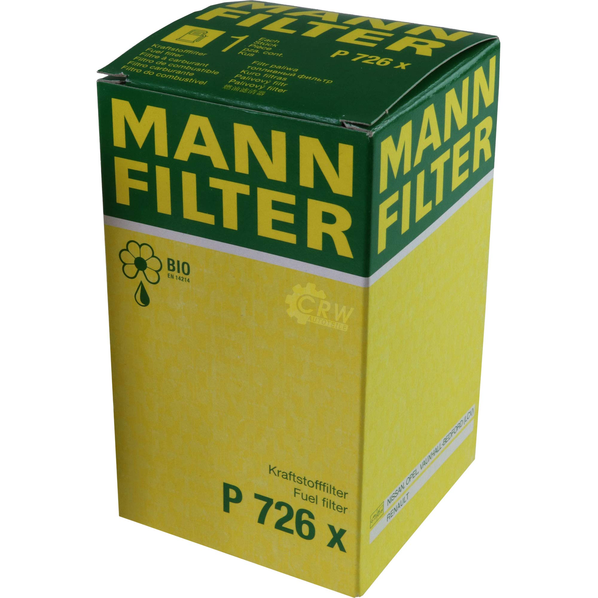 Mannol Elite 5W-40 API SN/CF MANN-FILTER - Filtro de aceite para motor (8 L)