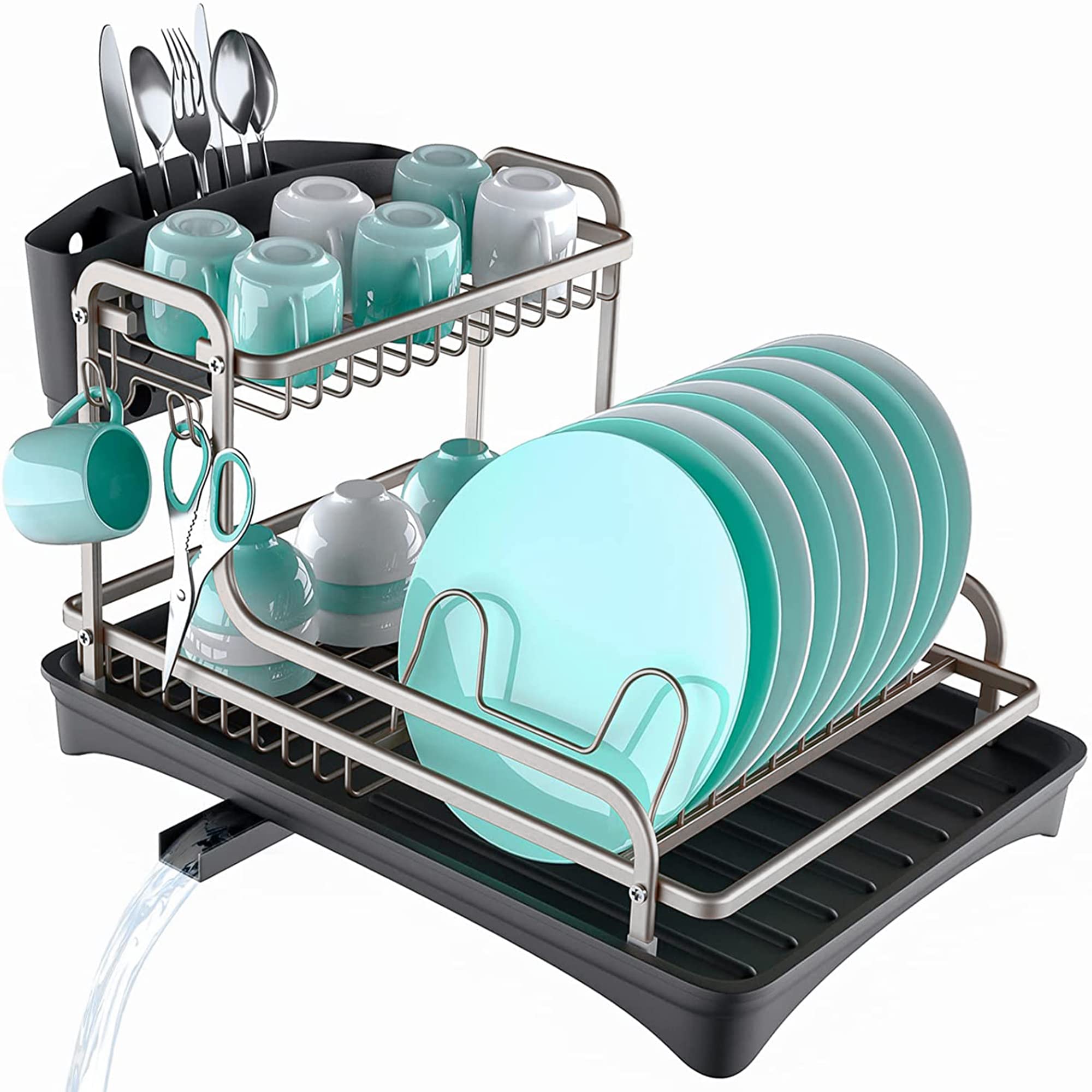 Buy Dish Rack Dish Drying Stand, 100 Rustproof Dish Drainer Dish