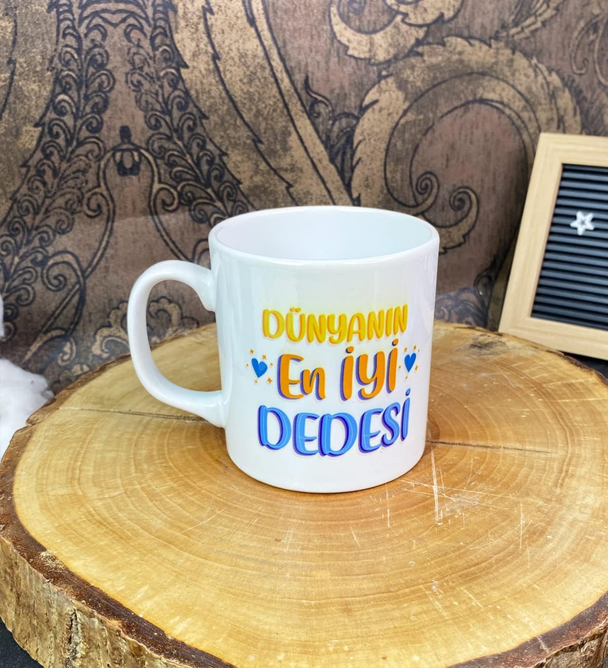 giftmoda Dünyanın En İyi Dedesi Tasarımlı Kupa Bardak
