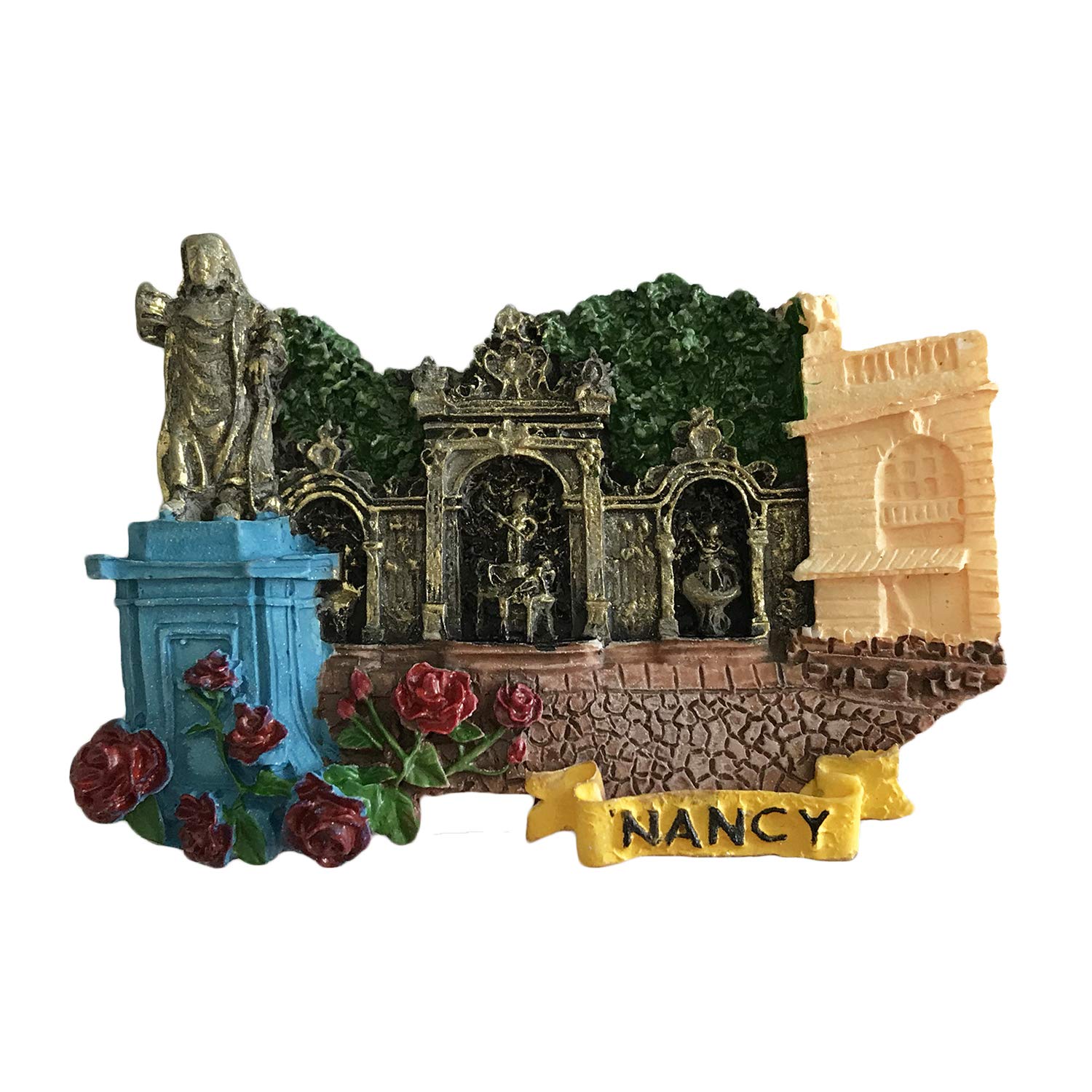 Wedarego Nancy France 3D Refrigerator Magnet Tourist Souvenirs Stickers,Home & Kitchen Decoration France Fridge Magnet From China