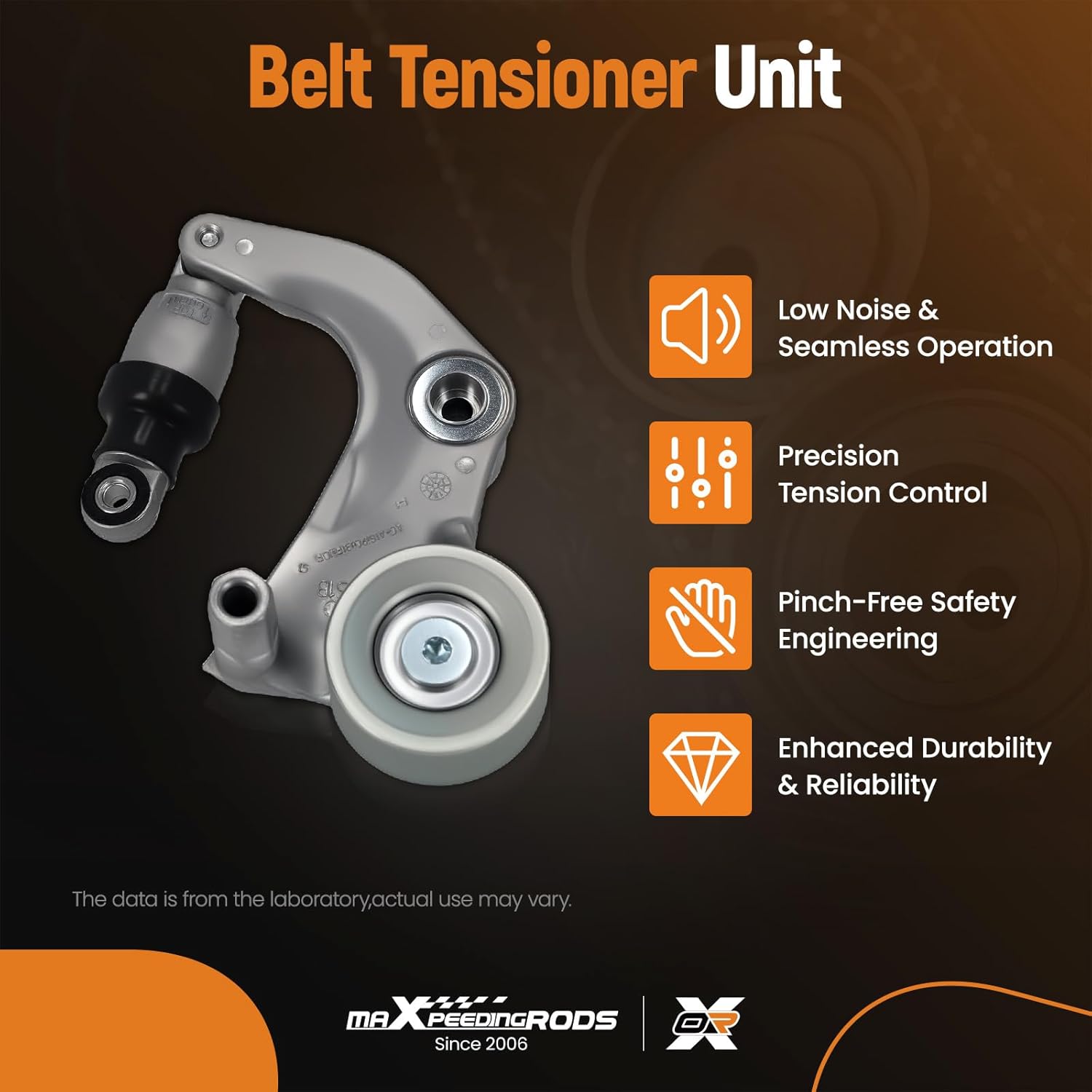 maXpeedingrods 39077 Accessory Drive Belt Tensioner Pulley Assembly for Honda Civic L4 1.8L 2007-2015 31170RWK005 31170RWK015