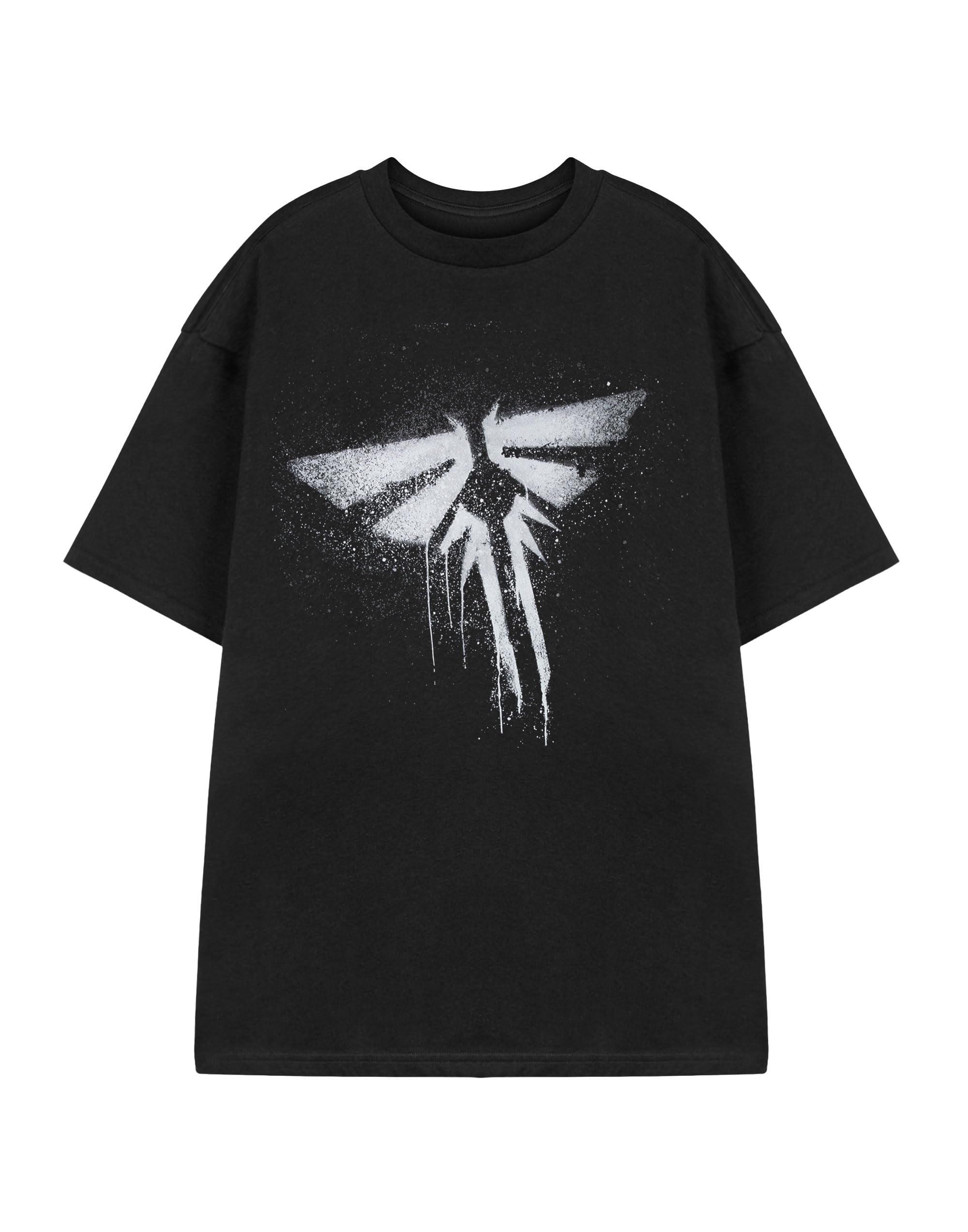 Vanilla Underground The Last of Us Firefly Black Mens Short Sleeved T-Shirt | Graphic Tee | Video Game Merchandise | Gaming Apparel