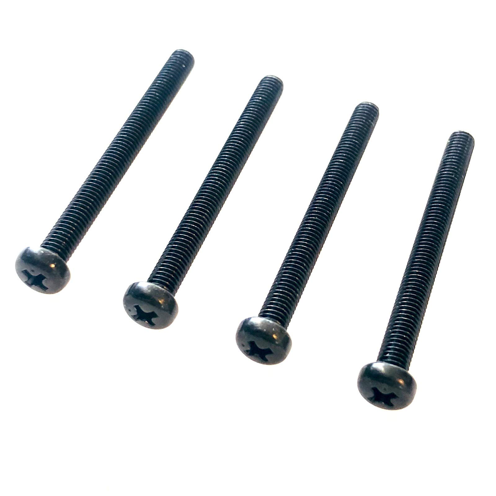 ReplacementScrews Stand Screws Compatible with TCL 75Q650G - 75 inch Q-Class (Q650G Series) 4K QLED Smart TV - Complete Feet/Legs Screw Set (Pack of 4