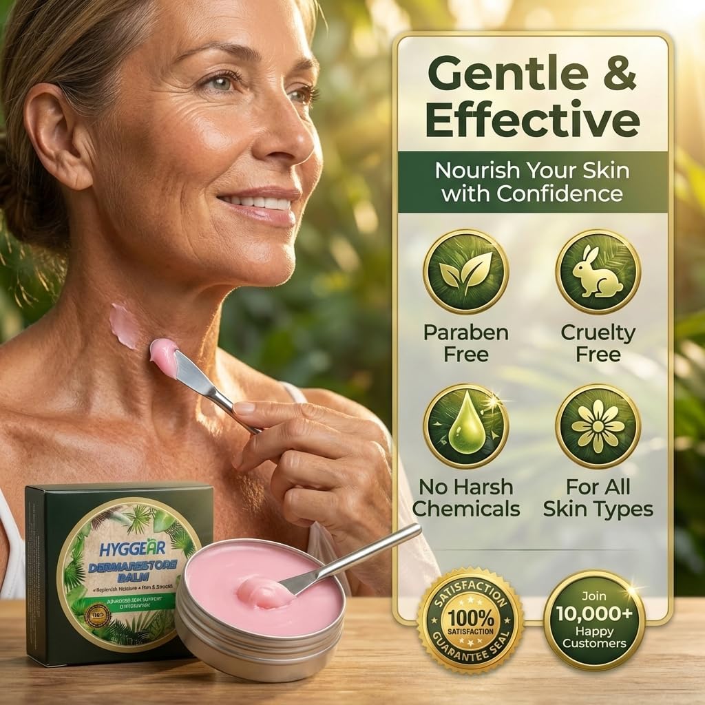 Hyggear Derma Restore Balm Crepey Skin Cream for Aging Skin