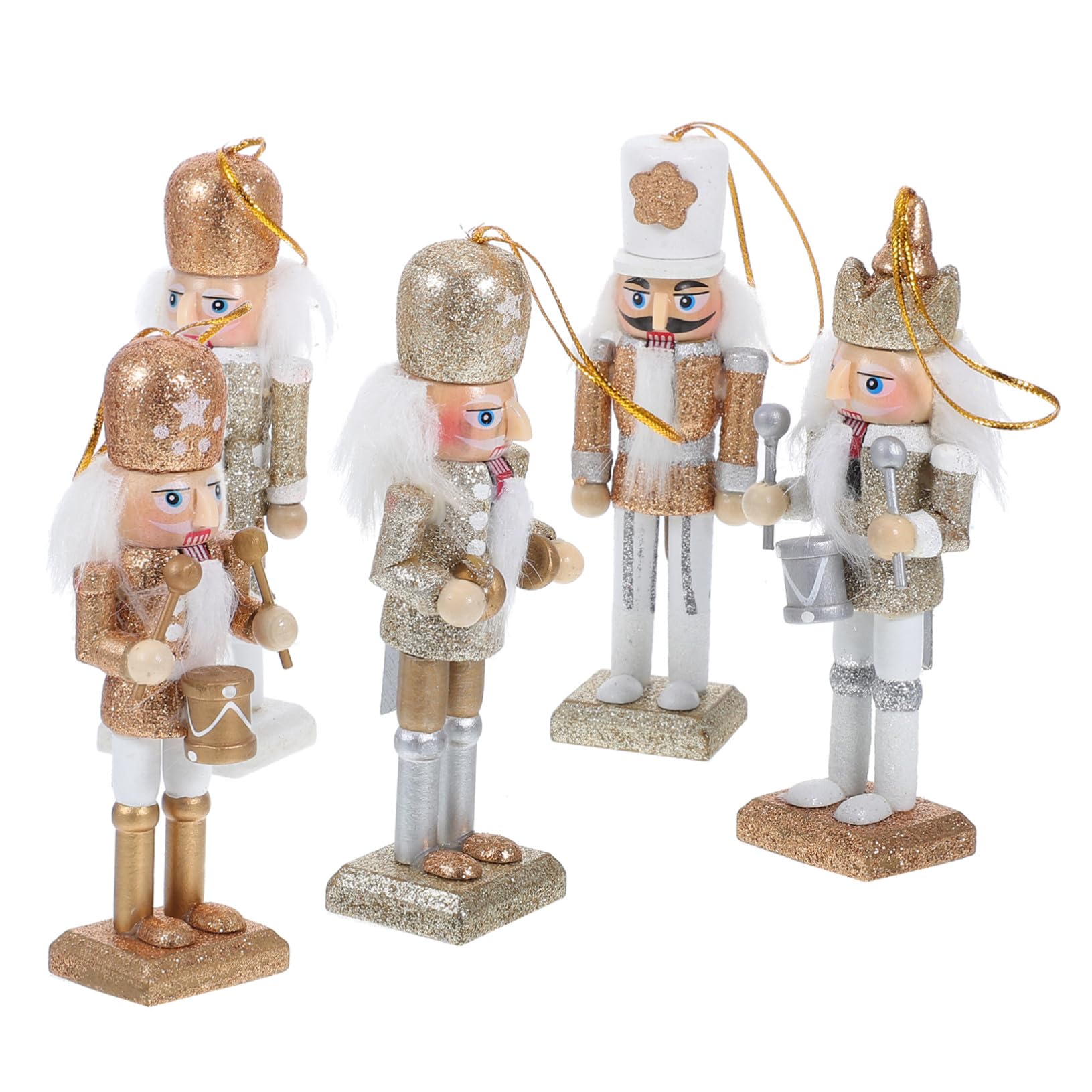 Casse-Noisette Bois Décoration de Noël : Figurine Soldat pour Sapin et Maison