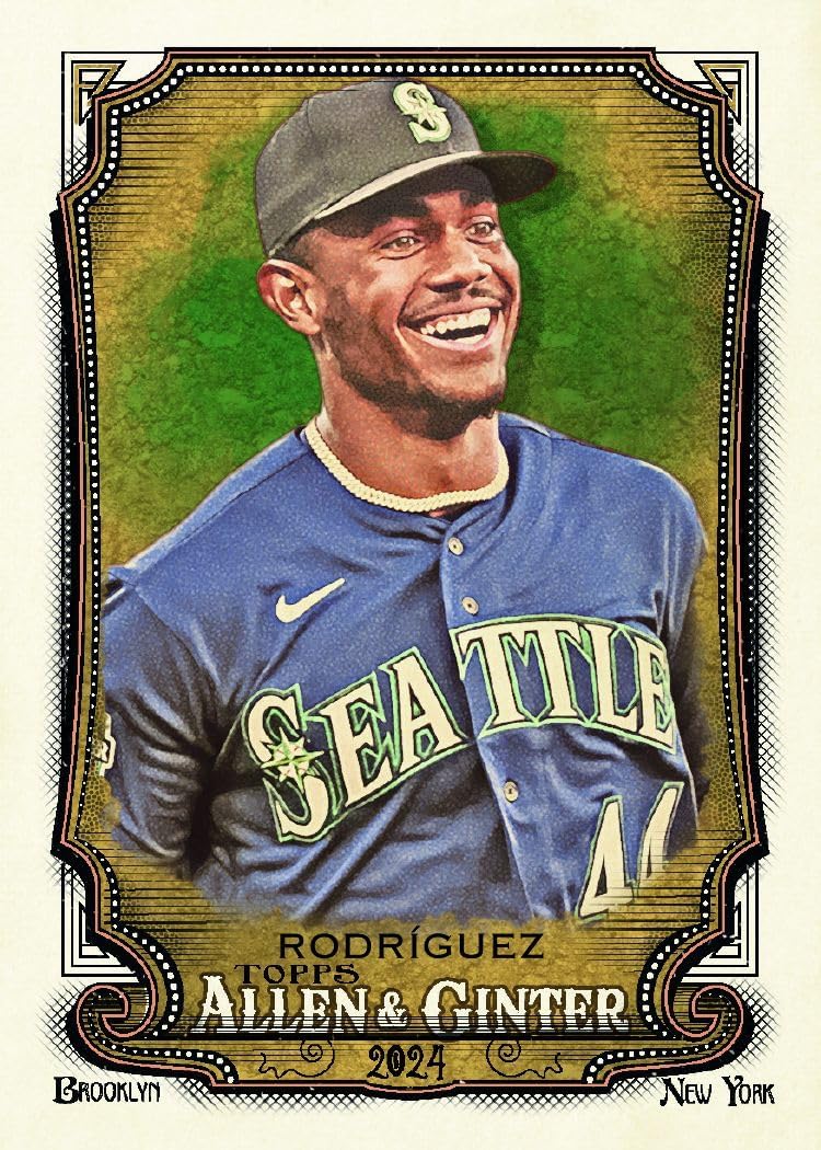 2024 Topps Allen & Ginter Baseball Trading Card Blaster Box (Look for Autos of Paul Skenes, Yamamoto, Jackson Merrill, Usain Bolt, Chuck Norris, Travis Scott)