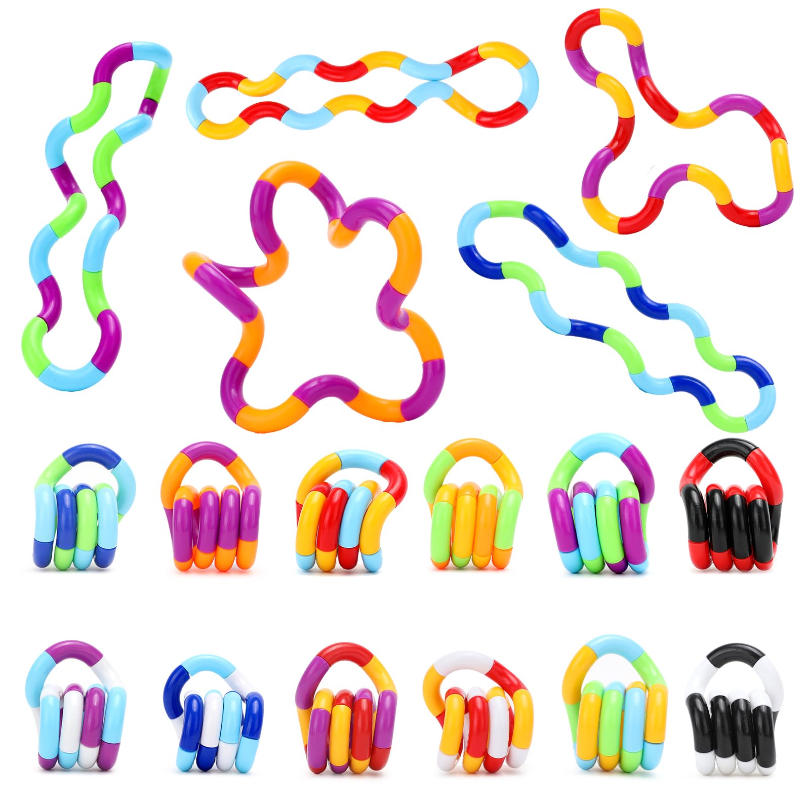 24 PCS Fidget Gifts Packs for Kids Adult Boys Girls Toys Stress Relief Anxiety Relief Classroom