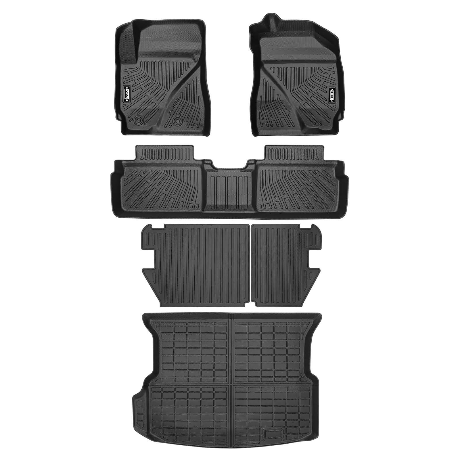 NQOQN All Weather Floor Mats Fit for Ford Escape 2009-2012 for Mazda Tribute Mercury Mariner 2009-2011 Floor Mats — view 7