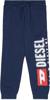 Diesel 남성용 Diesel 데님 디비전 로고 조거 팬츠