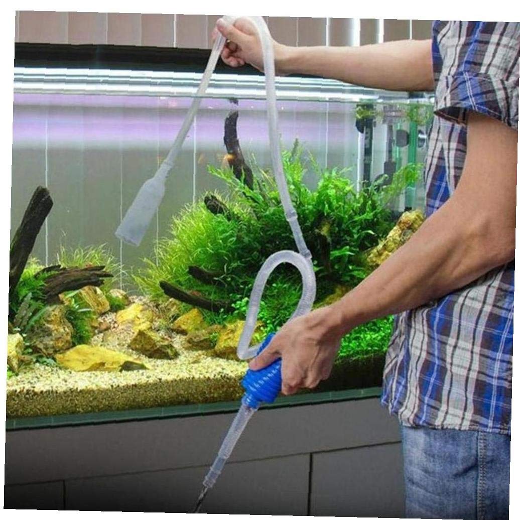 Byfri Aquarium/Fish Tank Siphon And Gravel Cleaner - A Hand Syphon Pump To Drain And Replace Your Water