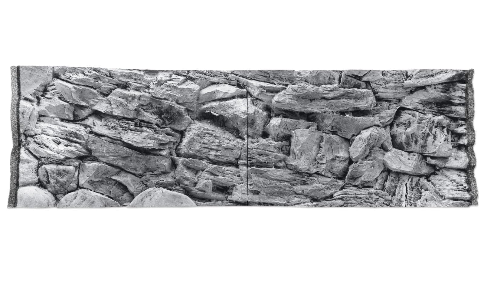 Aquarium Hintergrund 3D, Rückwand 100x40 cm Hintergrund, Strukturwand, Felsoptik, Handgefertigte Strukturwand für Aquarien, Sicher für Tiere, Fischsicher, Einfacher Einbau, Naturstein Design