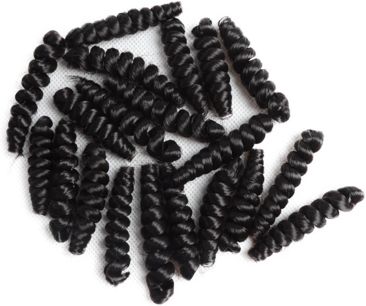 6 Inch 20 Strands/Pack Jamaican Bounce Crochet Hair Toni Curl Synthetic Hair Crochet Braids 8Packs/Lot Afro Kinky Braiding Hair Extensions African Braids (#2)