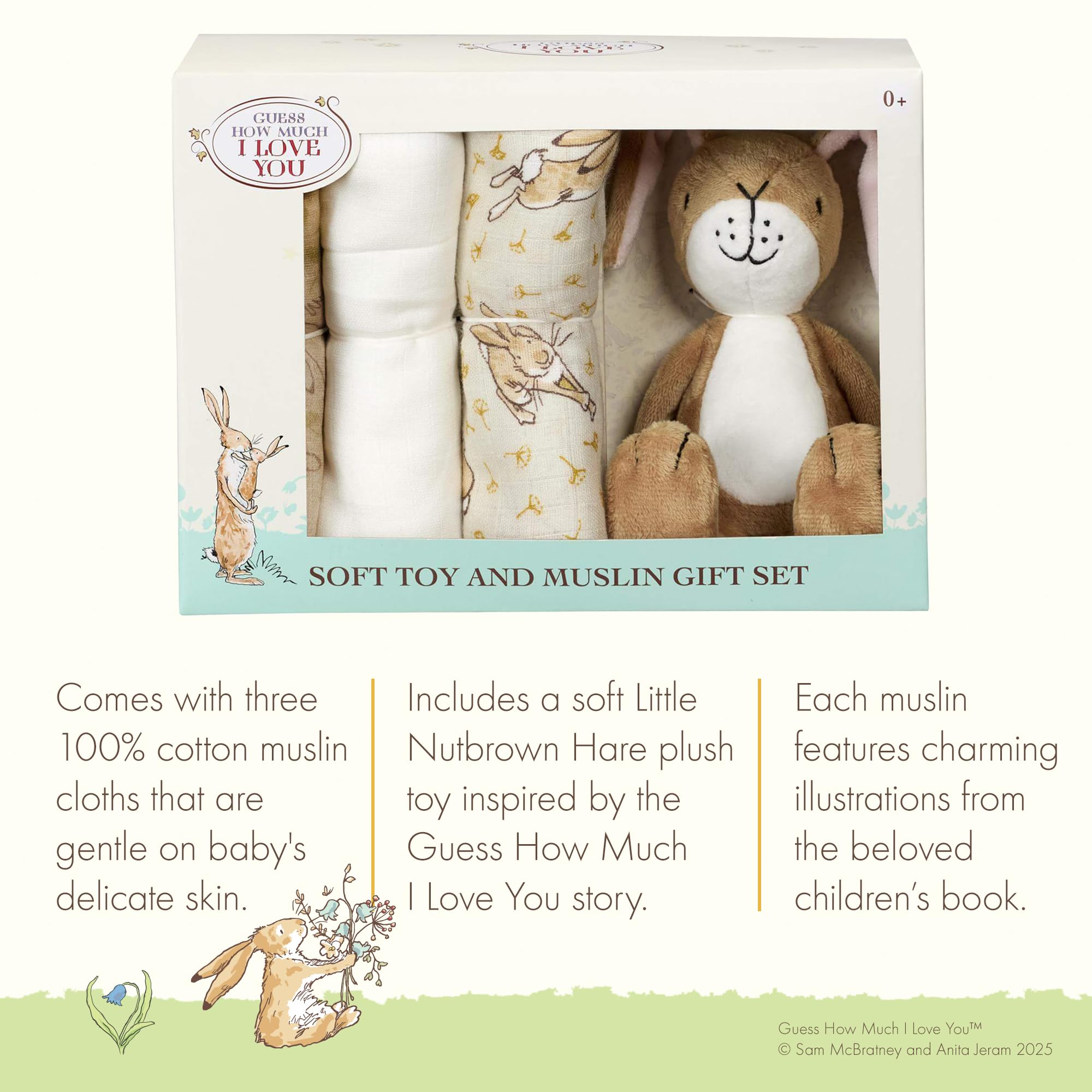Rainbow Designs Guess How Much I Love You Baby Essential Gift Set - Image 2