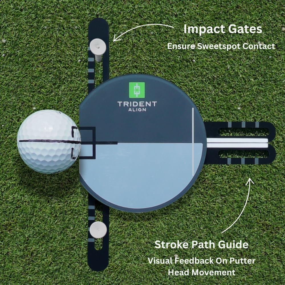 Transform Putting Mirror - Golf Training Aid for Consistent Impact, Precision Alignment, and Stroke Improvement - Portable, Durable, and Easy to Use for Indoor and Outdoor Practice