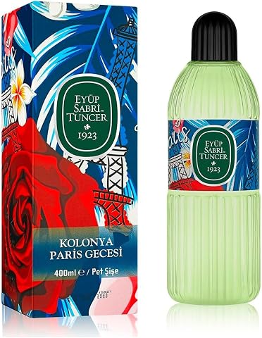 Eyüp Sabri Tuncer Paris Gecesi Kolonyası 400 Ml Silindir Pet Şişe 1 Paket