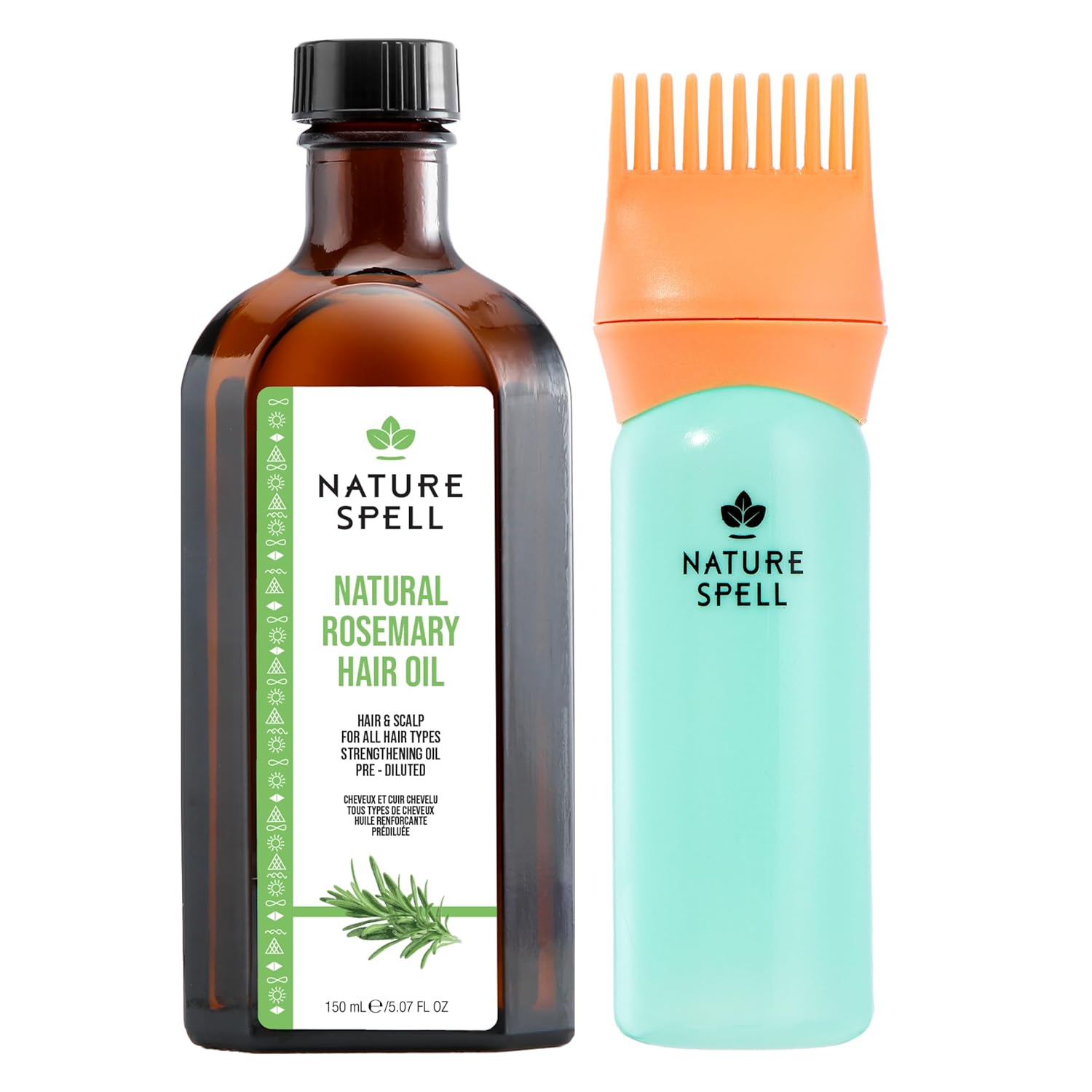 Nature Spell Rosemary Oil for Hair Growth - Nourishing Scalp Oil