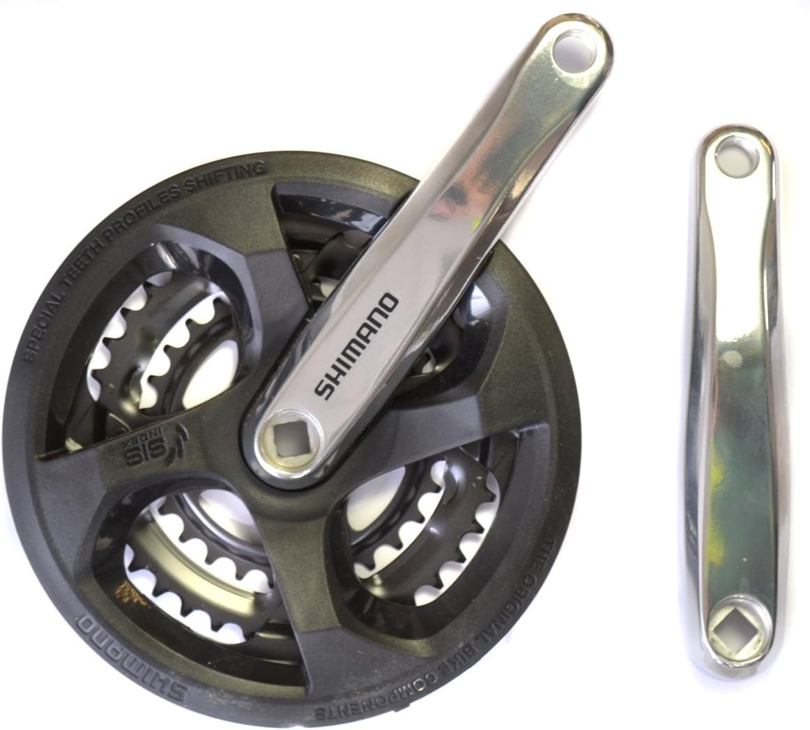 Shimano Tourney FC M131 chainset with chainguard 48/38 / 28T 170 mm