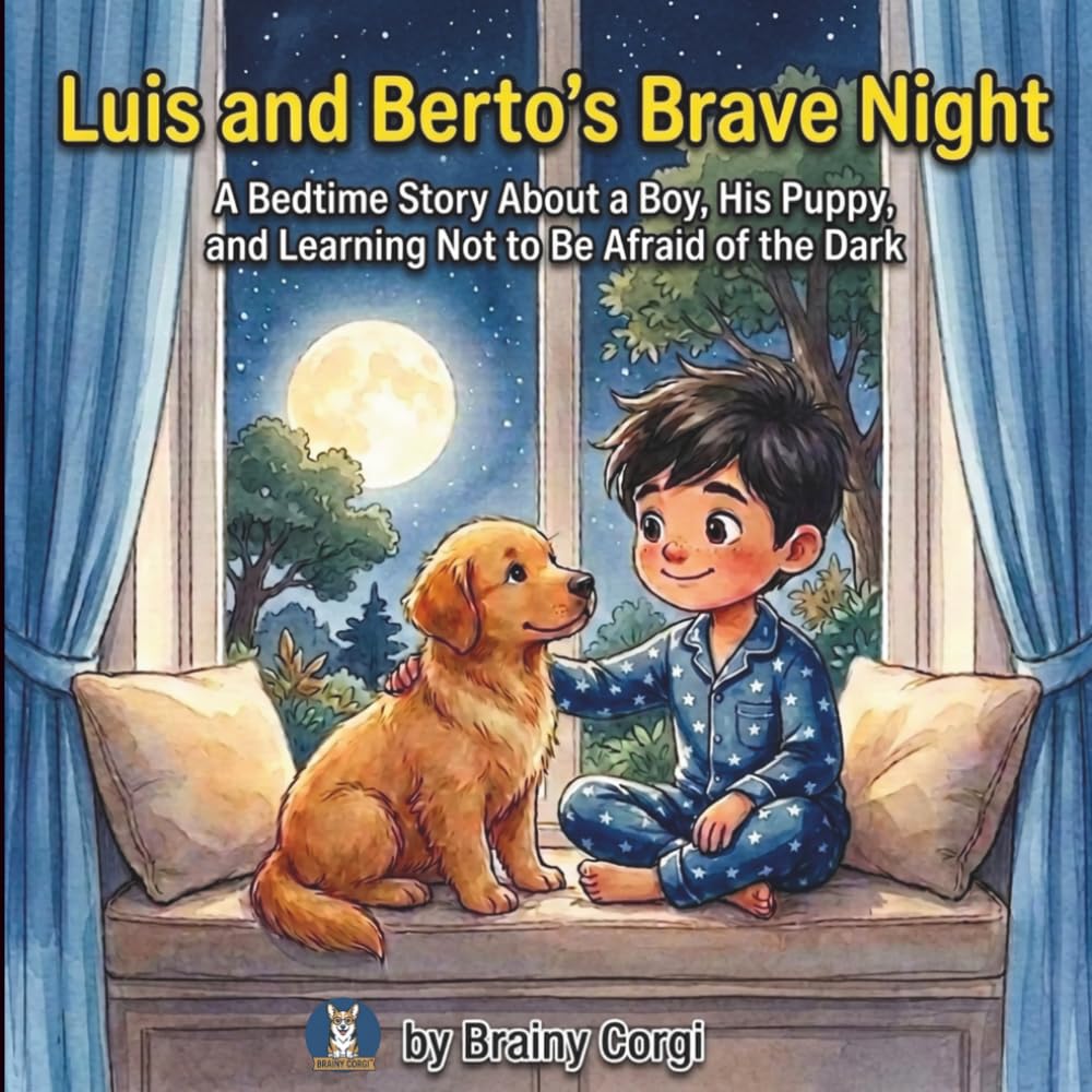 Luis and Berto's Brave Night: A Bedtime Story About a Boy, His Dog, and Learning Not to Be Afraid of the Dark