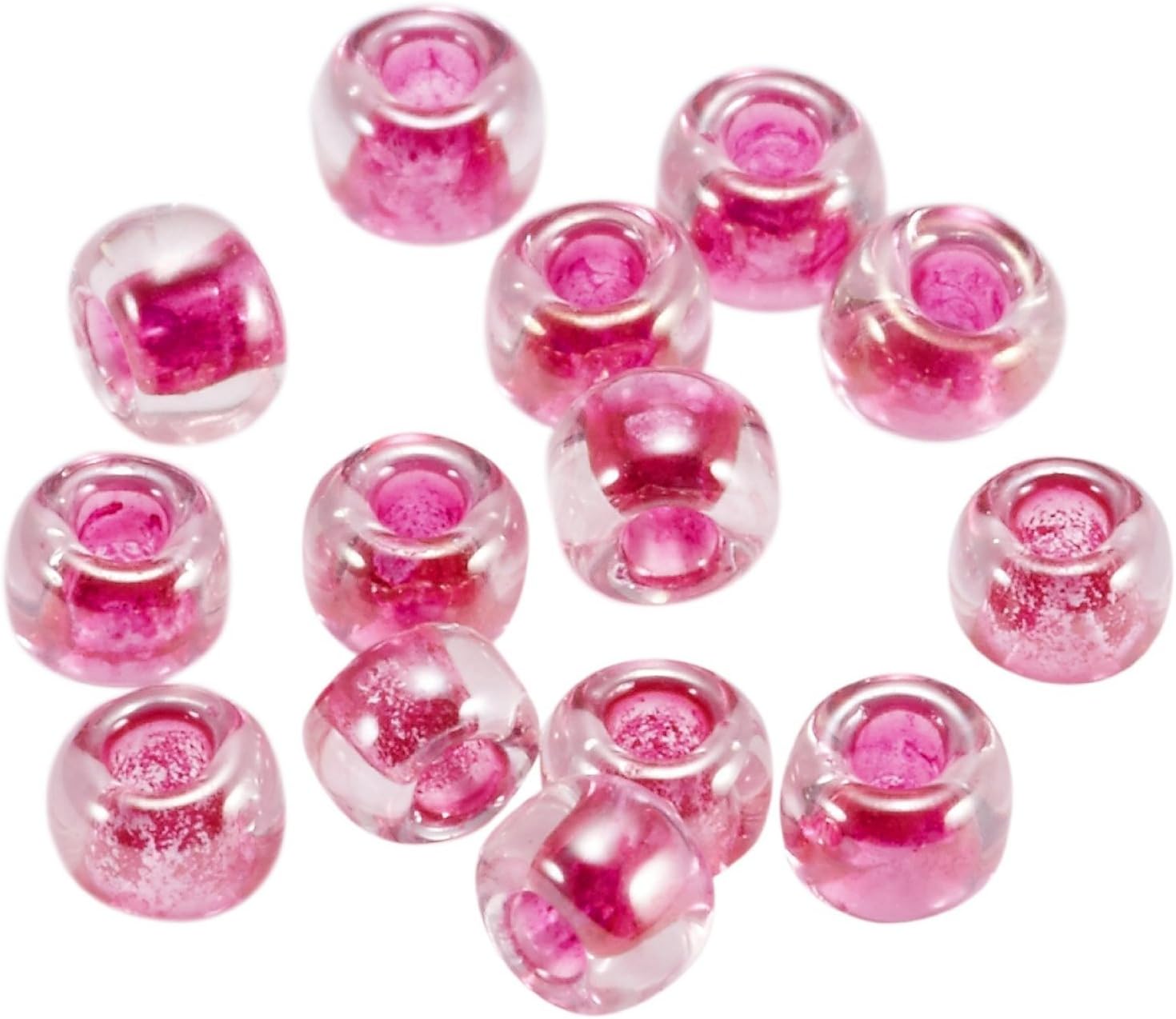 TOHO Round Small Beads Rose Pack Beads, Outer Diameter Approx. 0.09 inch (2.2 mm), No.784 1 Box (5 Pack)