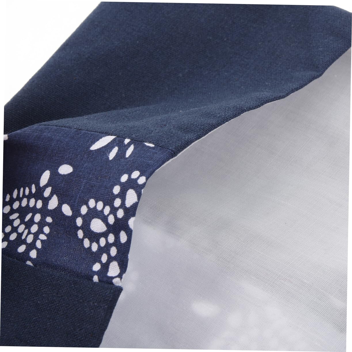 5 Stück Bucheinbandschutz aus tintenblau gefärbtem Stoff Tissue-Boxen Handel ornamentale Buchdekoration Bandspender Bücher abdeckung für bezug Buchcover für Studenten Buchhüllen