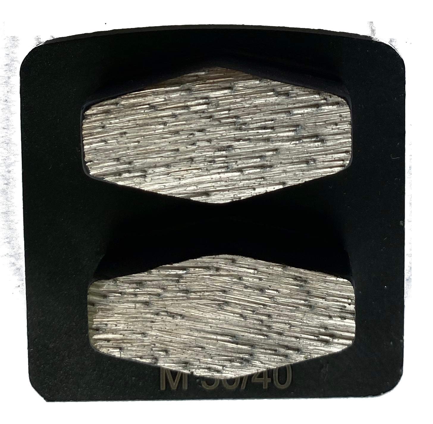 Paquete de 6 discos de molienda de diamante premium compatibles con amoladoras de piso Husqvarna PG, piso de concreto de molienda, unión estándar, grano 30/40
