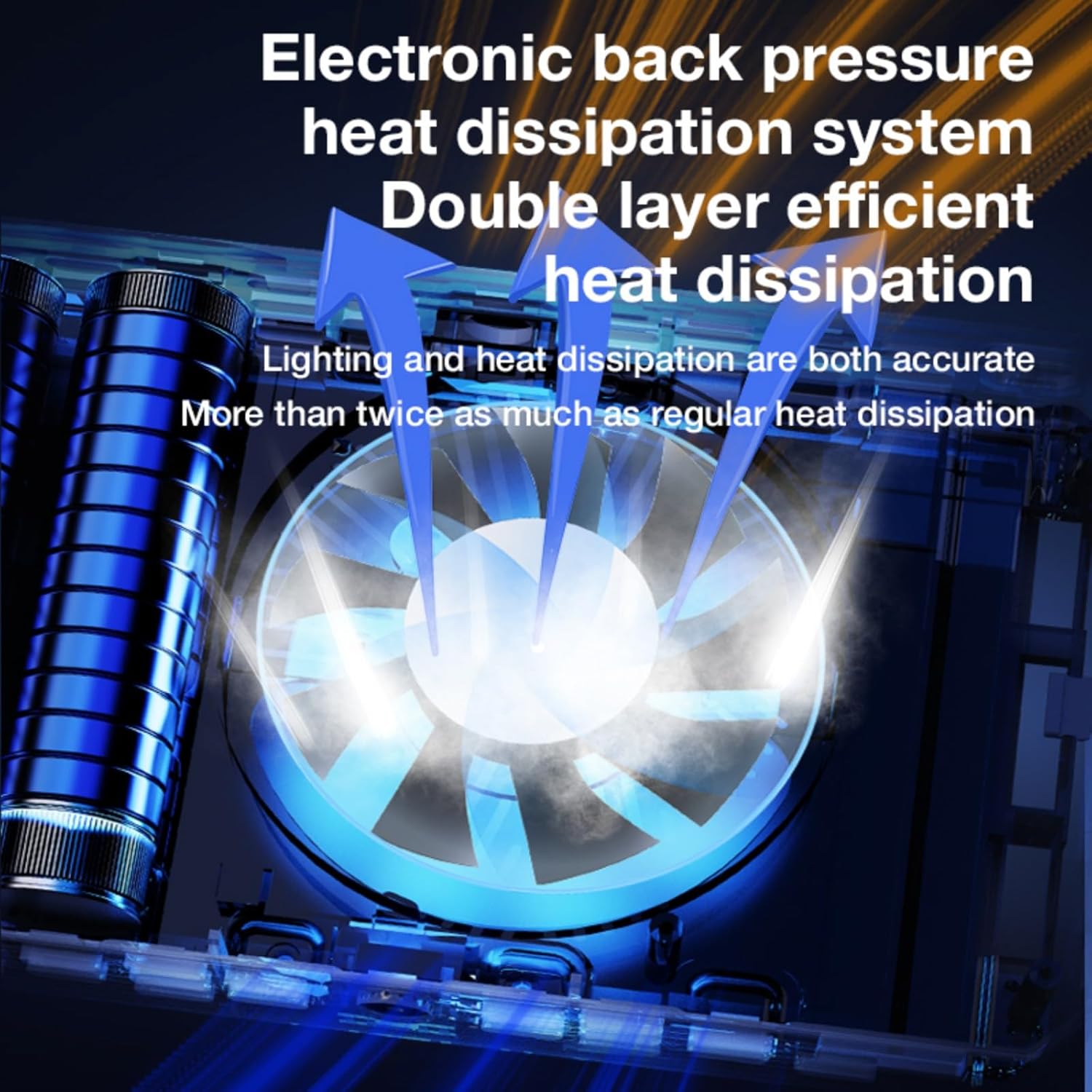 U40 LED Video Light, 40W Portable LED Camera Light, CRI 98+ 2500K~9000K 8000 Lumens Pocket-Sized Selfie Fill Light, Temperature Control Built-in Rechargeable Battery PD Charging