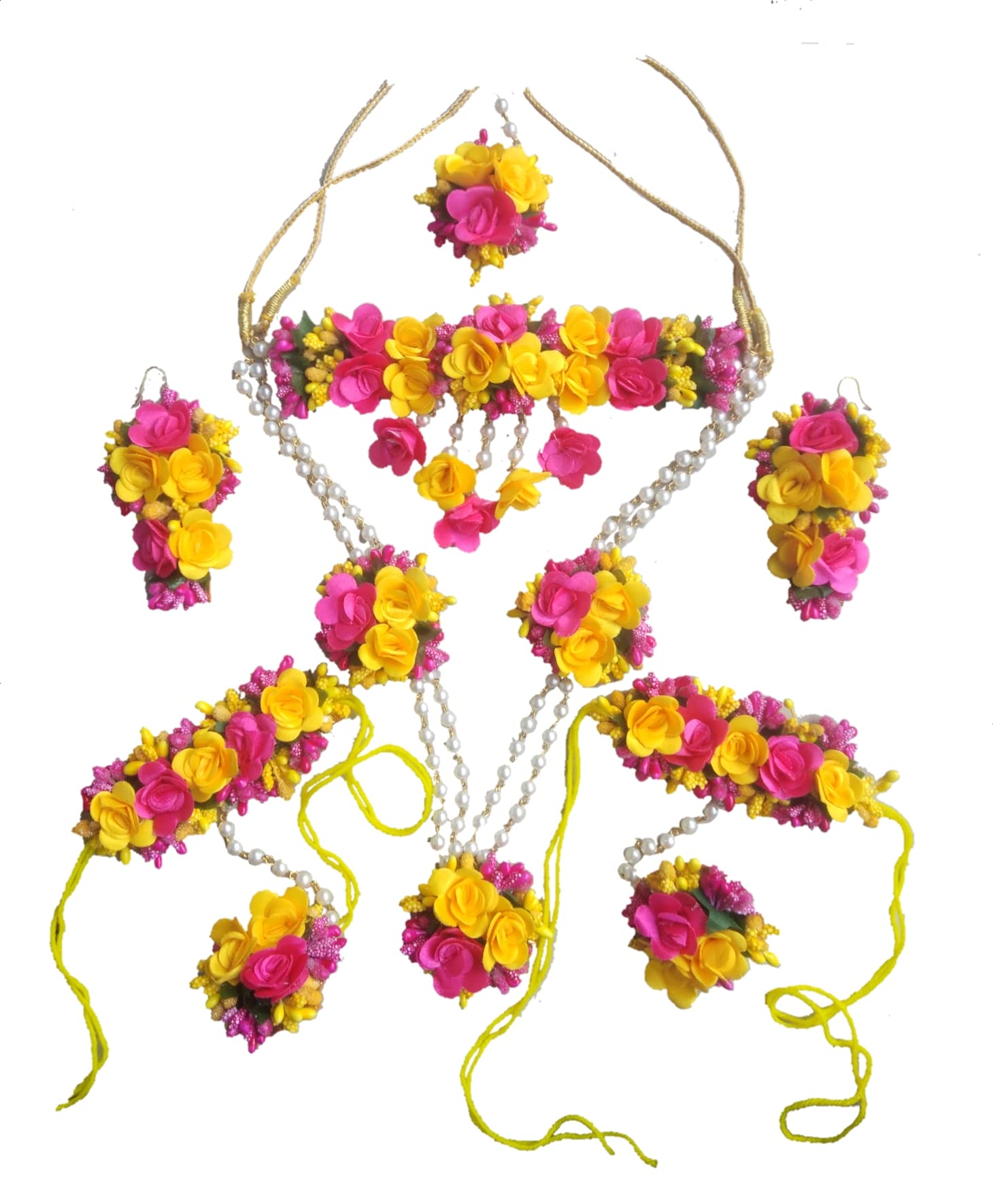 See full amazon price history chart for RKG HANDICRAFTS Womens Handmade Store Pink, Yellow flower Jewellery-Necklace, Earrings, Maangtika, Hathfool RKG HANDICRAFTS Womens Handmade Store Pink, Yellow flower Jewellery-Necklace, Earrings, Maangtika, Hathfool (B098ZM65GW) Amazon Price History, Amazon Price Tracker