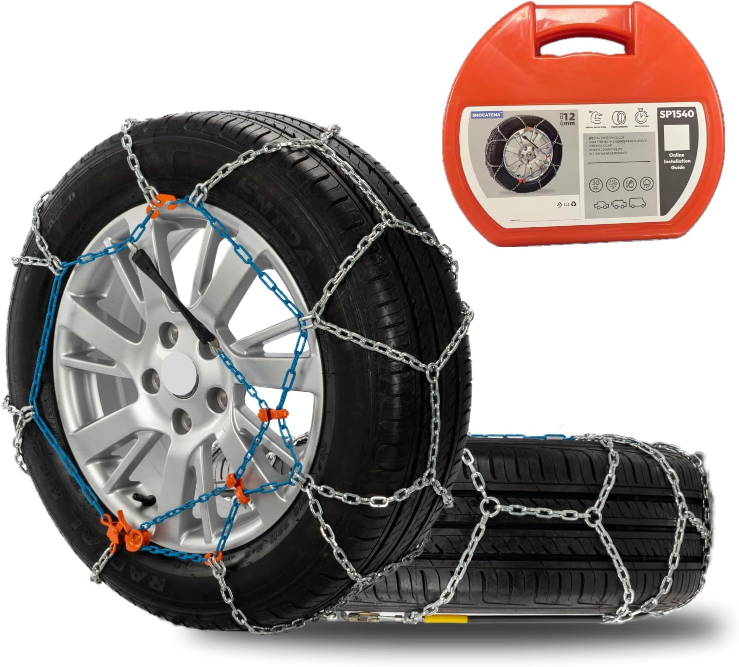 SCC SZ143 Super Z6 Cable Tire Chain for Passenger Cars