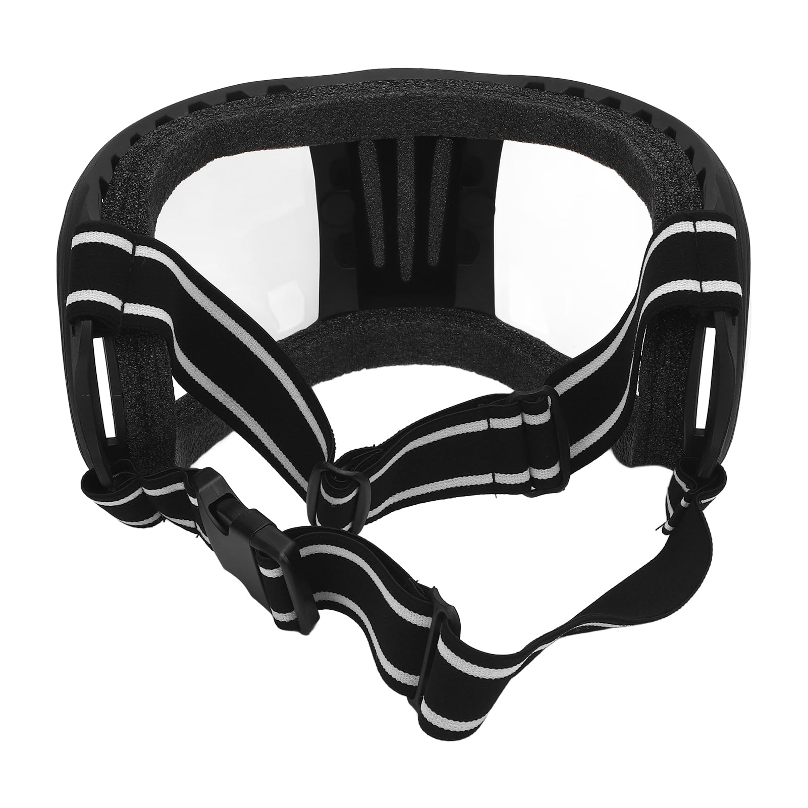 Lunettes de Courses de Chevaux Sangle Sécurisée Réglable, Toit-Vent, Anti-Sable, Anti-poussière, Matériau Durable