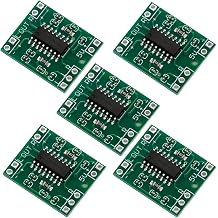 5pcs PAM8403 2x3W Class D Digital Amplifier Board - Ultra Mini Power Amplifier Module with 2.5-5V Input USB Power Supply for Audio Speaker and Sound System No Potentiometer