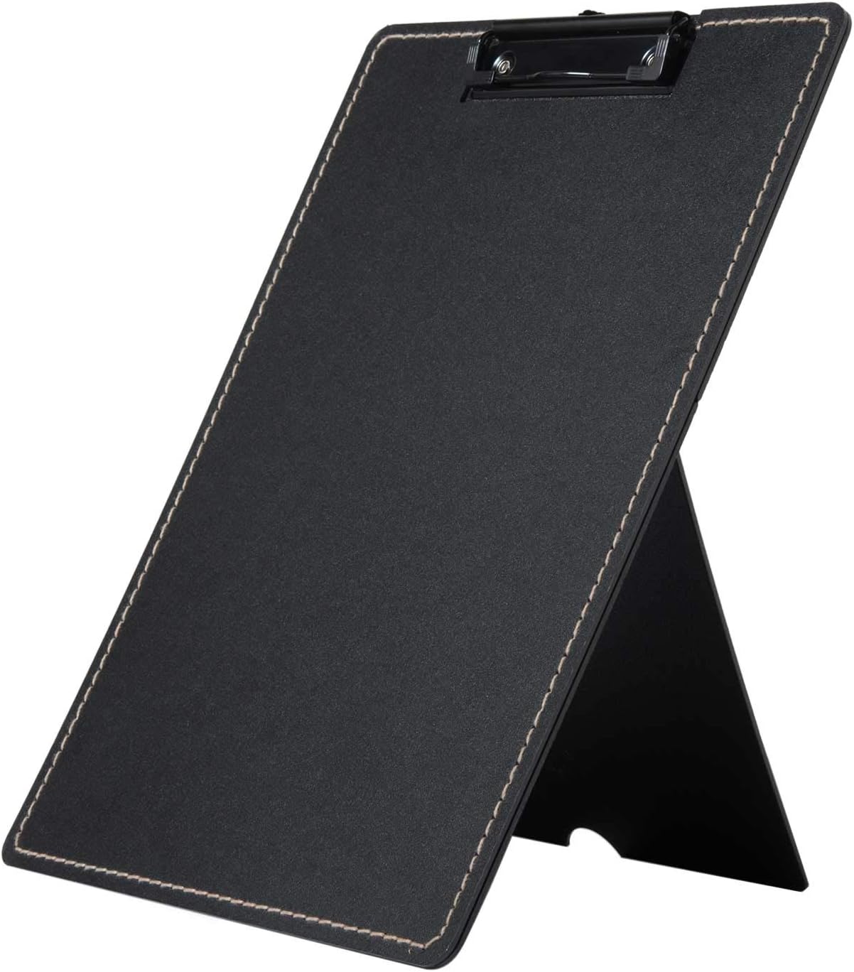 Easel Clipboard Desktop Document Holder for Typing Standing Clipboard for Desk, Holds Letter Size and A4 Size Documents, Folds Flat for Storage,9 x 13 inches (Black)