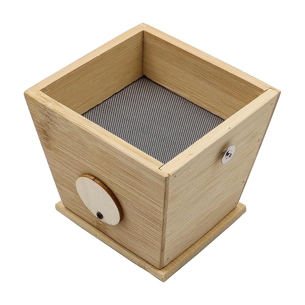 NUZAMAS Caja de sanación de bambú con un agujero, caja de moxibustión premium, terapia de moxibustión para aliviar la cintura, cuello, rodillas, hombros, dolor de espalda