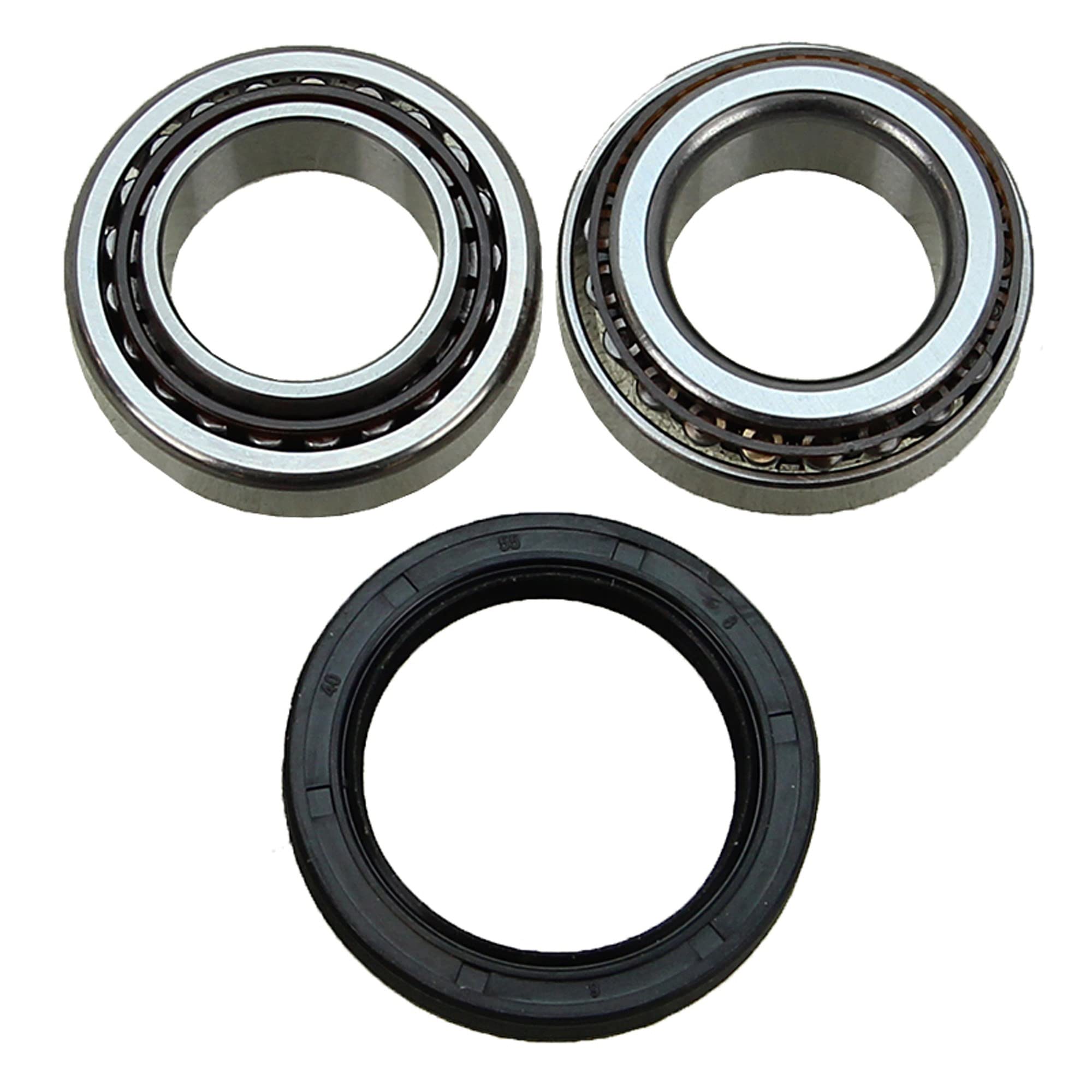 BESTPRICE Kit de freno del eje trasero incl. 2x tambor de freno 4x zapatas de freno 1x kit de montaje 2x ajustadores de zapatas de freno 2x cojinetes de rueda Compatible con FORD FIESTA Mk4,PUMA
