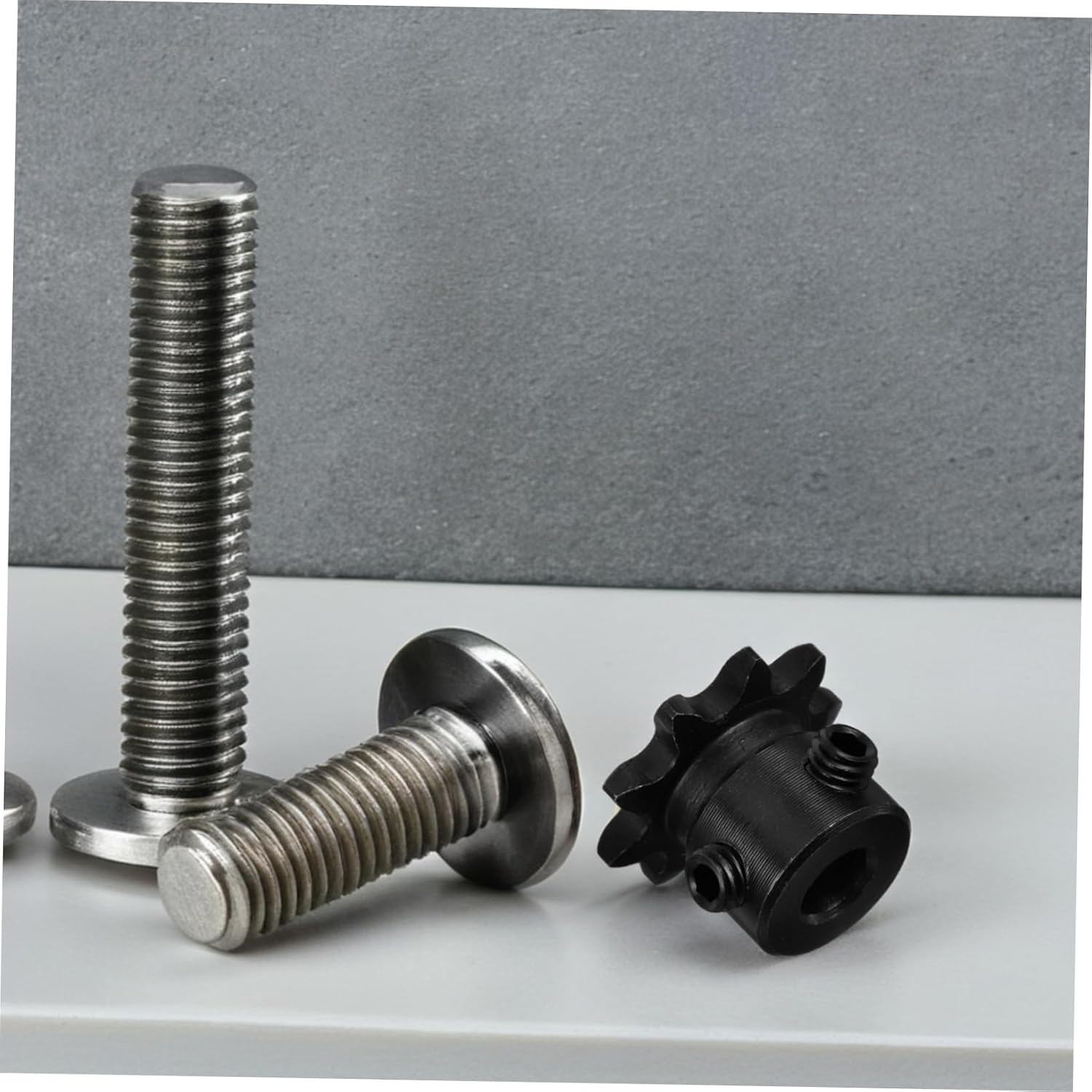 1pcs Tooth Steel Chain Sprocket Carbon Steel Roller Gear for High Efficiency Transmission Bore Noise and Reduction Suitable for Humid Environments