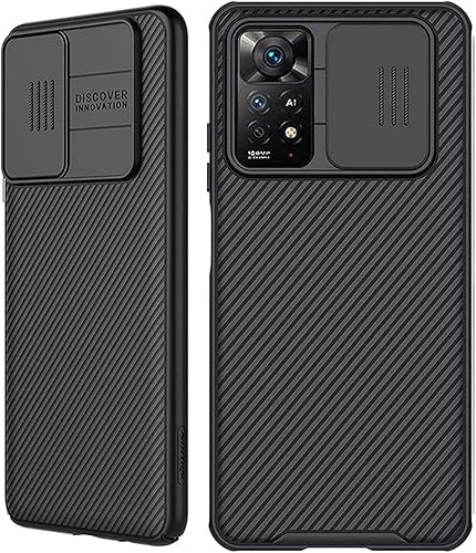 Funda protectora Nillkin Slim para Xiaomi Redmi Note 11 Pro 5G4G funda protectora con protector de cámara Hard PC TPU Ultra Thin Anti-arañazos para